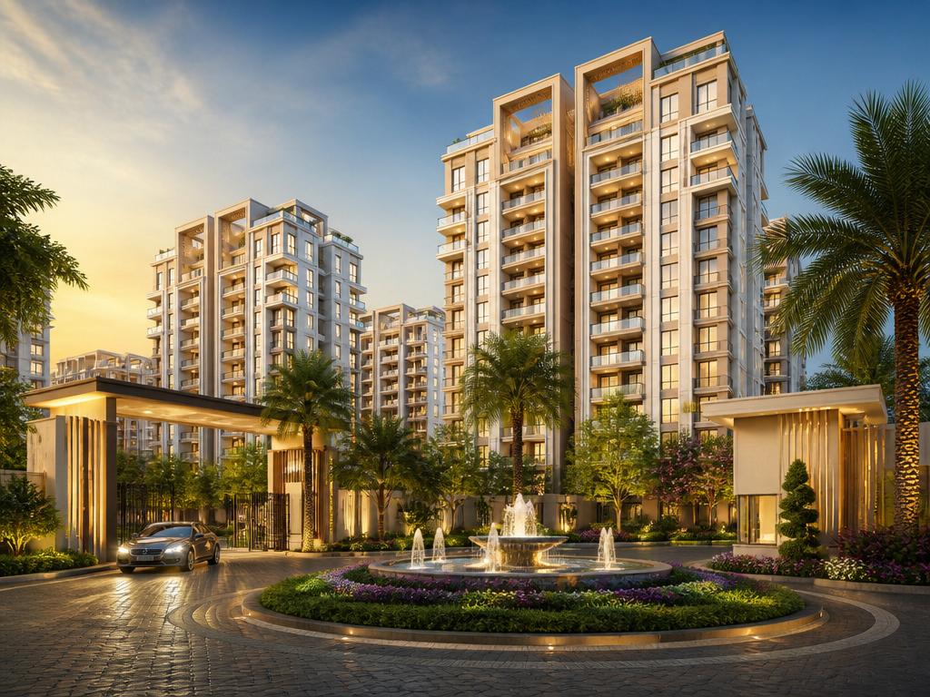 An SLV Group gated community in the Vijayawada–Amaravati region